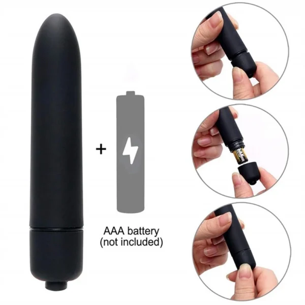 10-Speed Mini Bullet Vibrator – Clitoral & G-Spot Stimulator for Women - Image 4