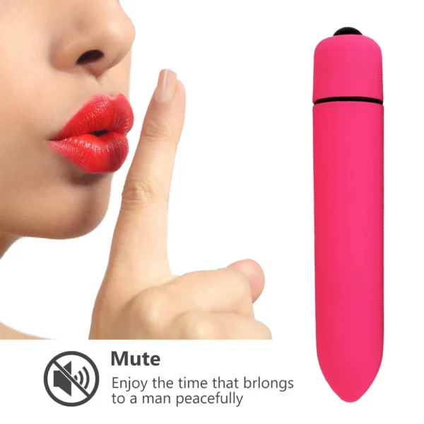 10-Speed Mini Bullet Vibrator – Clitoral & G-Spot Stimulator for Women - Image 6