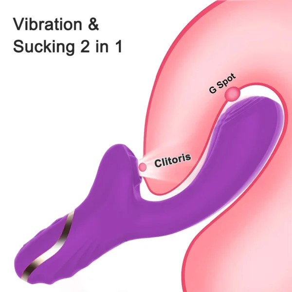 20-Mode Clitoral Sucking Vibrator – Vacuum Stimulator for Women, Adult Toy - Image 3