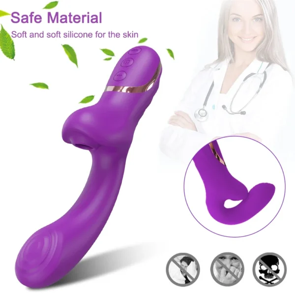 20-Mode Clitoral Sucking Vibrator – Vacuum Stimulator for Women, Adult Toy - Image 4