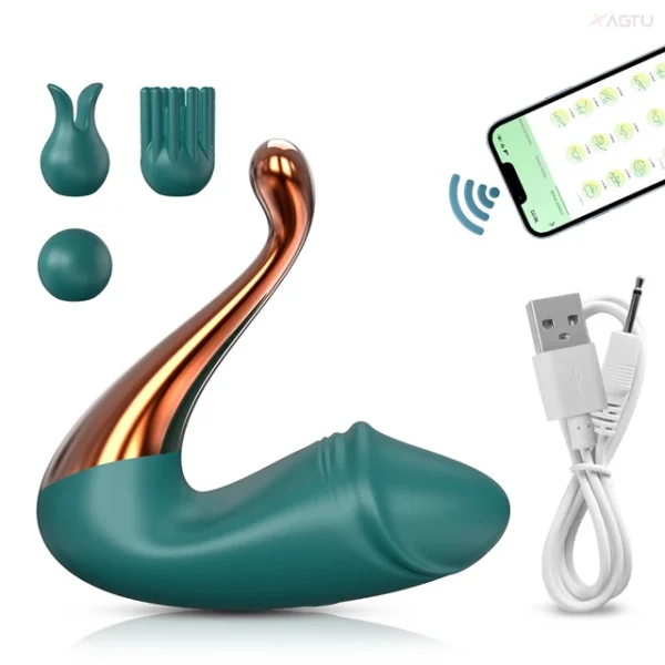 2025 G-Spot Vibrator for Women – Clitoral Stimulator, Bluetooth APP Control, Wearable Vibrating Love Egg - Image 7