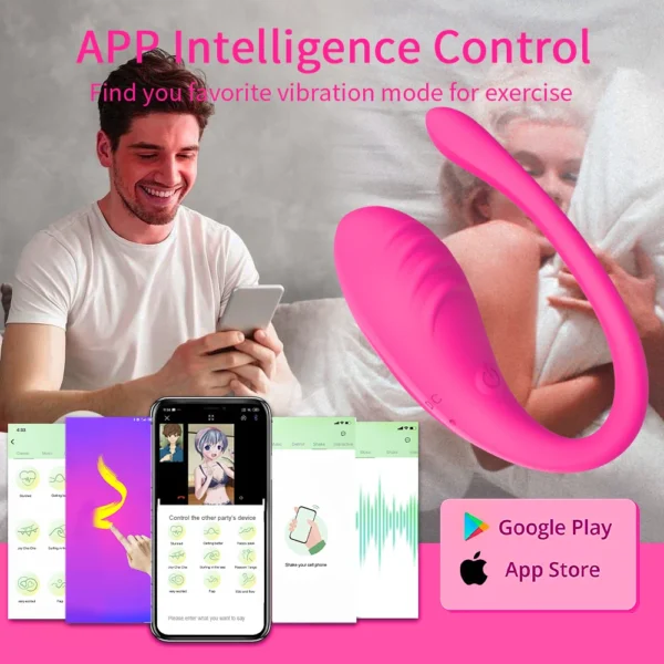 9-Speed APP Controlled Vibrating Egg – Wearable G-Spot & Anal Stimulator for Women & Couples - Image 2