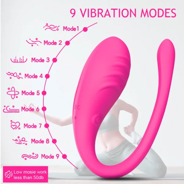 9-Speed APP Controlled Vibrating Egg – Wearable G-Spot & Anal Stimulator for Women & Couples - Image 3