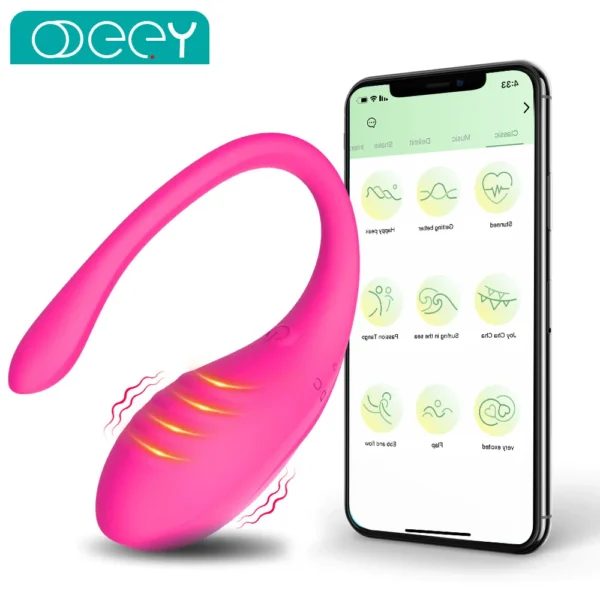 9-Speed APP Controlled Vibrating Egg – Wearable G-Spot & Anal Stimulator for Women & Couples