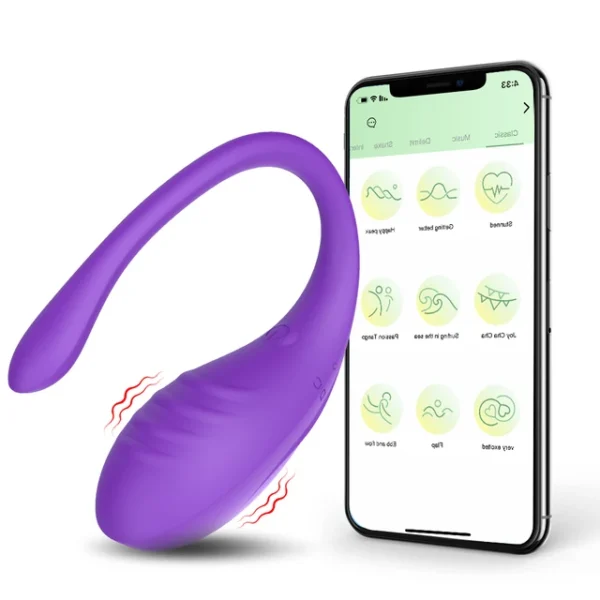 9-Speed APP Controlled Vibrating Egg – Wearable G-Spot & Anal Stimulator for Women & Couples - Image 10