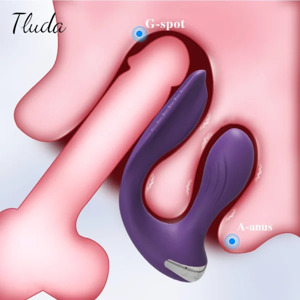 APP-Controlled Wearable Vibrator for Women – Dual-Ended Clitoral & G-Spot Stimulator, Couples Toy