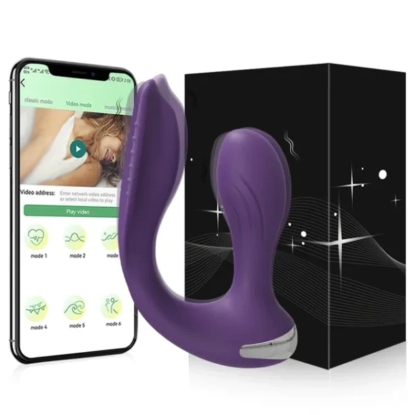 APP-Controlled Wearable Vibrator for Women – Dual-Ended Clitoral & G-Spot Stimulator, Couples Toy - Image 8