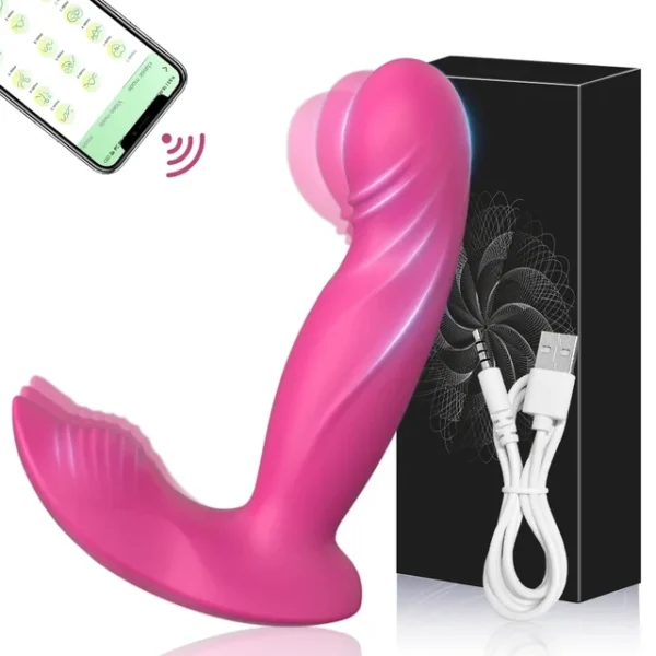 APP-Controlled Wearable Vibrator for Women – Clitoral & G-Spot Stimulator, Remote-Controlled Panties Sex Toy - Image 8