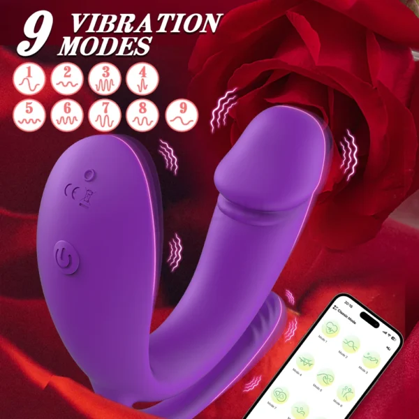 APP-Controlled Wearable Vibrator for Women – G-Spot & Clitoral Stimulator for Pleasure & Masturbation - Image 3