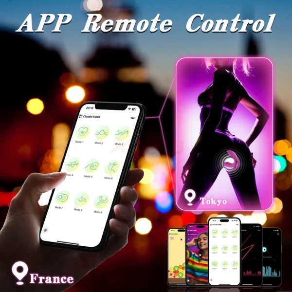 APP-Controlled Wearable Vibrator for Women – G-Spot & Clitoral Stimulator for Pleasure & Masturbation - Image 4