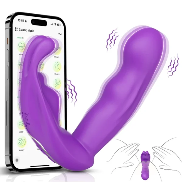 APP-Controlled Wearable Vibrator for Women – G-Spot & Clitoral Stimulator for Pleasure & Masturbation - Image 8