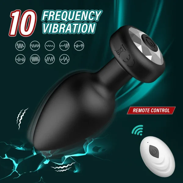 APP Wireless Control Anal Vibrator – Prostate & Butt Plug Massager for Men & Women - Image 2