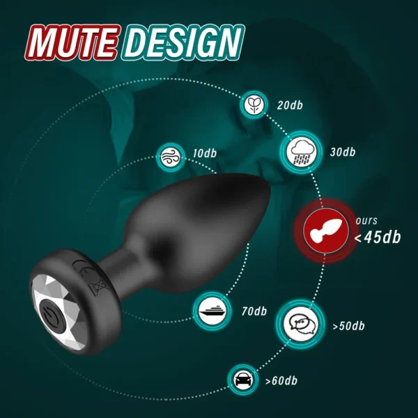 APP Wireless Control Anal Vibrator – Prostate & Butt Plug Massager for Men & Women - Image 4