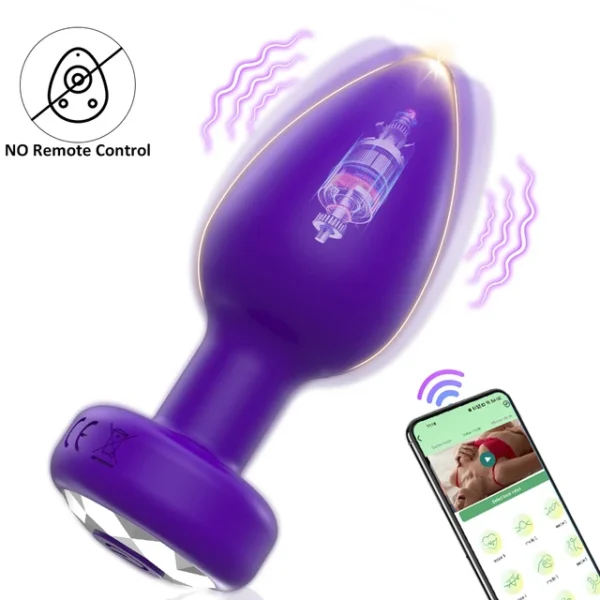 APP Wireless Control Anal Vibrator – Prostate & Butt Plug Massager for Men & Women - Image 8
