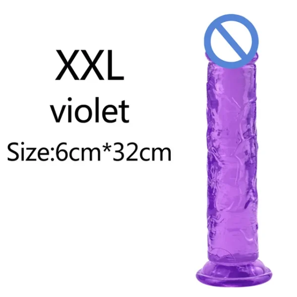 Small Transparent Dildo with Suction Cup – Soft Jelly Penis for Women, Anal & Vaginal Stimulator - Image 25