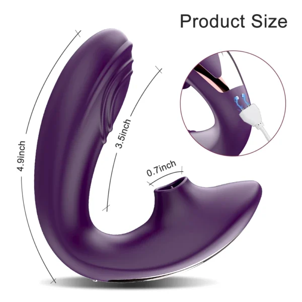 Clitoral Vibrator with Remote Control – Silent G-Spot & Clit Stimulator for Women, Female Masturbation Toy - Image 5