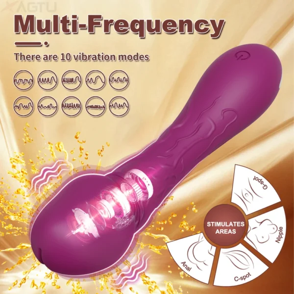 Mini Vibrator for Women - G-Spot & Clitoral Stimulator, Beginner-Friendly Sex Toy - Image 3