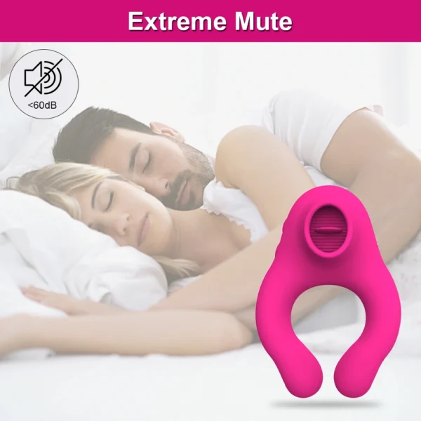 Vibrating Penis Ring for Men & Women – Clitoral Stimulator, Delay Ejaculation, & Couples Sex Toy - Image 6