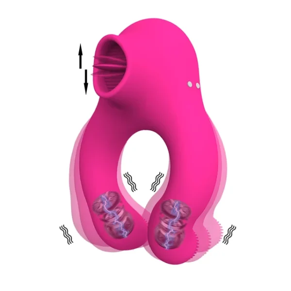 Vibrating Penis Ring for Men & Women – Clitoral Stimulator, Delay Ejaculation, & Couples Sex Toy - Image 8