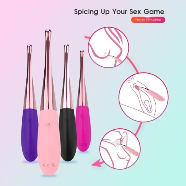 Powerful G-Spot & Clitoral Vibrator – Female Vagina & Nipple Massager, Adult Toy - Image 2