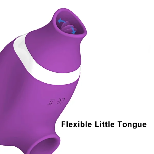 Powerful Clitoral Sucking Vibrator – Oral Tongue Stimulator for Women, Clit & Pussy Licking Sex Toy - Image 3