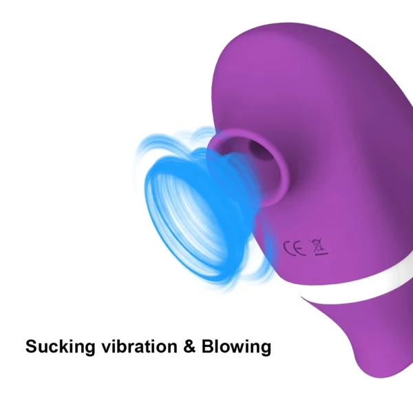 Powerful Clitoral Sucking Vibrator – Oral Tongue Stimulator for Women, Clit & Pussy Licking Sex Toy - Image 6