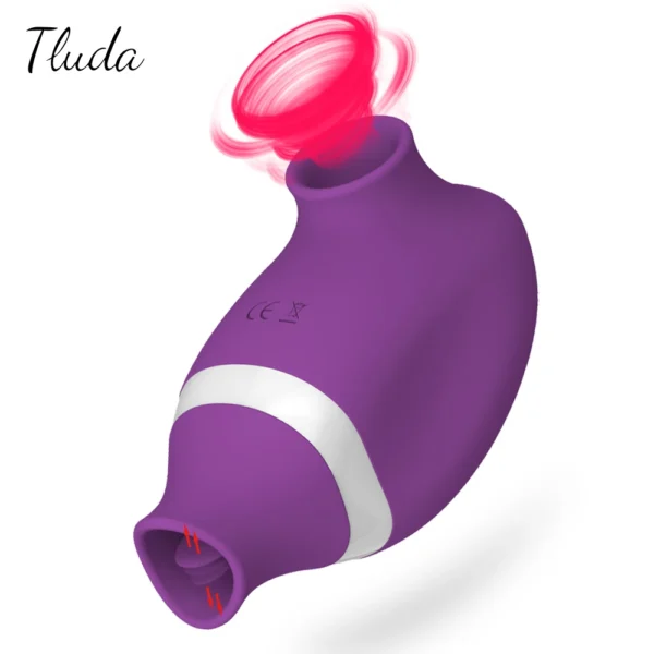 Powerful Clitoral Sucking Vibrator – Oral Tongue Stimulator for Women, Clit & Pussy Licking Sex Toy