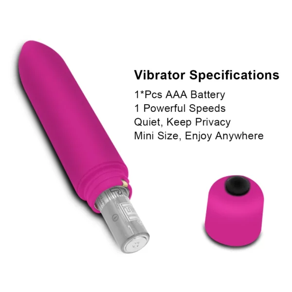 Soft Silicone Anal Plug Vibrator – Round Shaped Bullet for Men & Women, Adult Toy - Image 4