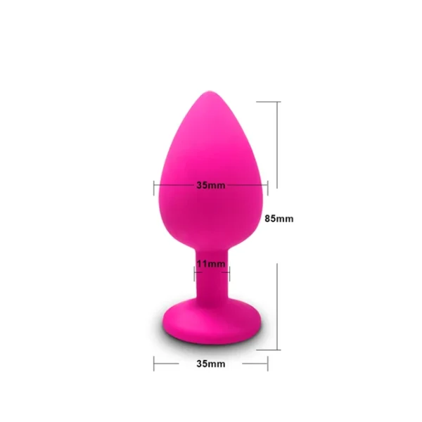 Soft Silicone Anal Plug Vibrator – Round Shaped Bullet for Men & Women, Adult Toy - Image 32