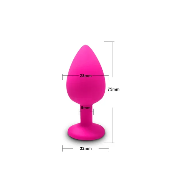 Soft Silicone Anal Plug Vibrator – Round Shaped Bullet for Men & Women, Adult Toy - Image 33