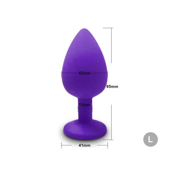 Soft Silicone Anal Plug Vibrator – Round Shaped Bullet for Men & Women, Adult Toy - Image 40