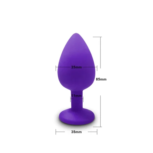 Soft Silicone Anal Plug Vibrator – Round Shaped Bullet for Men & Women, Adult Toy - Image 41