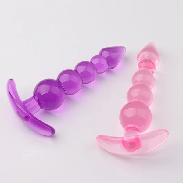 Soft Silicone Anal Plug & Beads – Prostate Massage Toy for Men & Women - Image 6