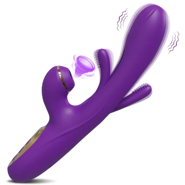 Tapping & Flapping Clitoral Vibrator – Powerful Clit Sucker Stimulator, Rabbit Vibrator for Women - Image 13