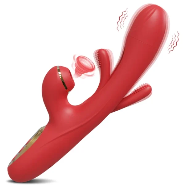 Tapping & Flapping Clitoral Vibrator – Powerful Clit Sucker Stimulator, Rabbit Vibrator for Women - Image 14