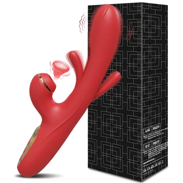 Tapping & Flapping Clitoral Vibrator – Powerful Clit Sucker Stimulator, Rabbit Vibrator for Women - Image 8