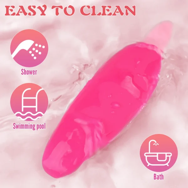 Tongue-Licking Clitoris Stimulator & Nipple Vibrator for Women – Blowjob Simulation Sex Toy for Couples - Image 6