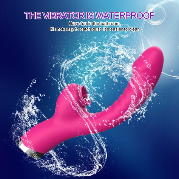 2-in-1 Tongue Licking & Vibrator – 20-Speed Clitoral Stimulator for Women - Image 6