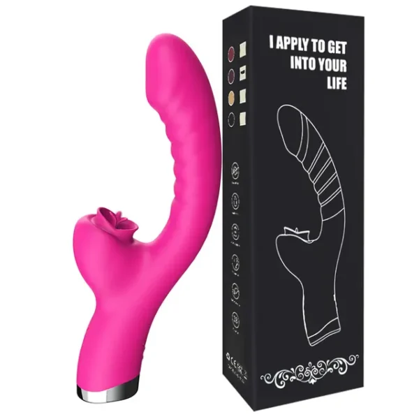 2-in-1 Tongue Licking & Vibrator – 20-Speed Clitoral Stimulator for Women - Image 7