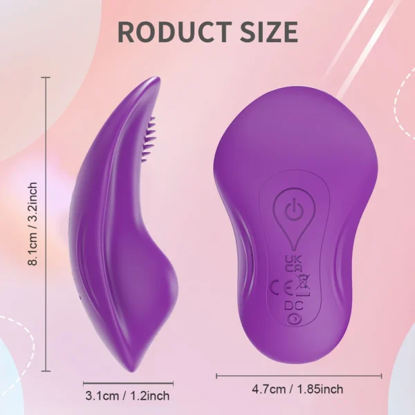 Wearable Clitoris Vibrator – Mini Panties Vibrator with APP Control for Women & Couples, Clit Stimulator Sex Toy - Image 6