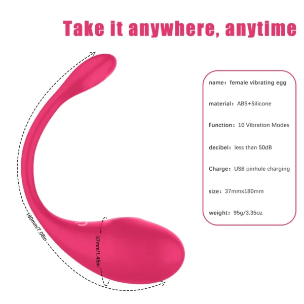 Bluetooth G-Spot Vibrator – Wearable Dildo & Clitoral Stimulator with APP Control for Women - Image 6