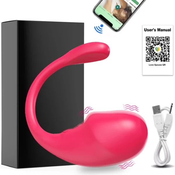 Bluetooth G-Spot Vibrator – Wearable Dildo & Clitoral Stimulator with APP Control for Women - Image 7